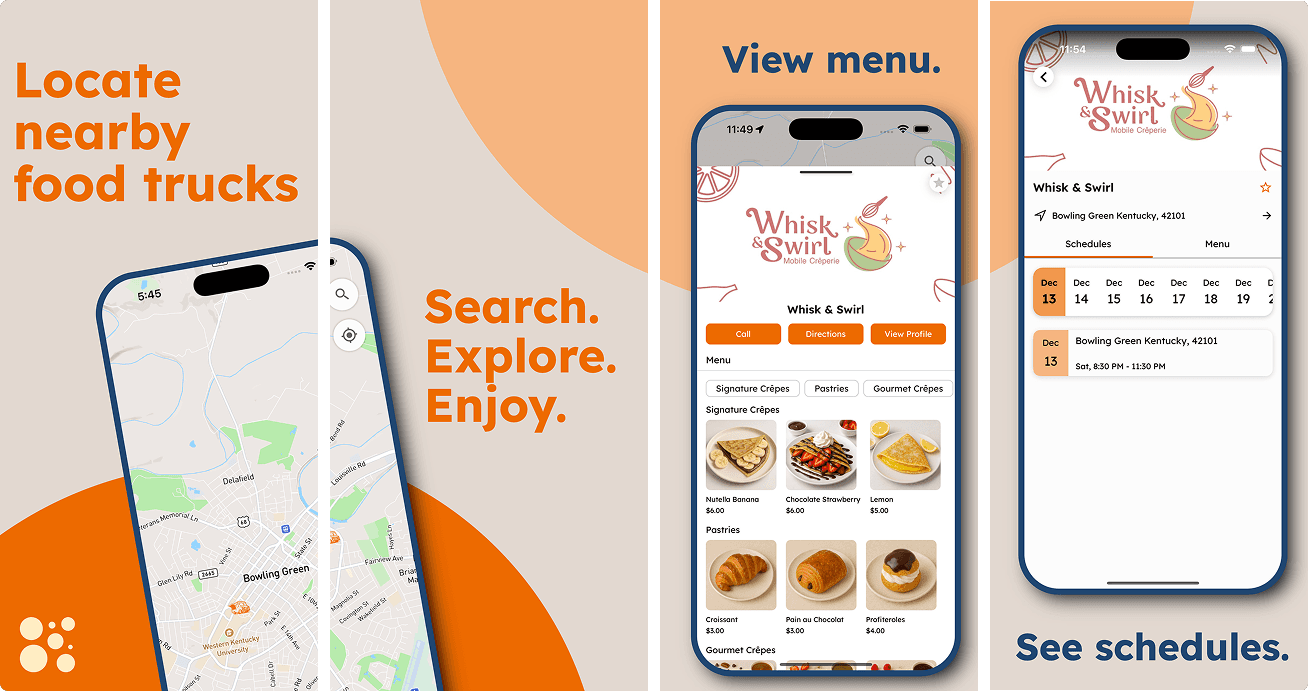 Can't find your favorite food truck? We got you covered!